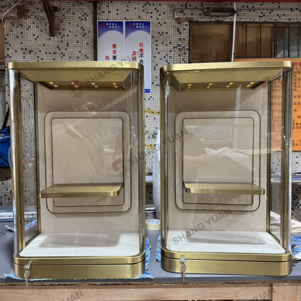 Classic Wall mounted Jewelry Display Cabinet