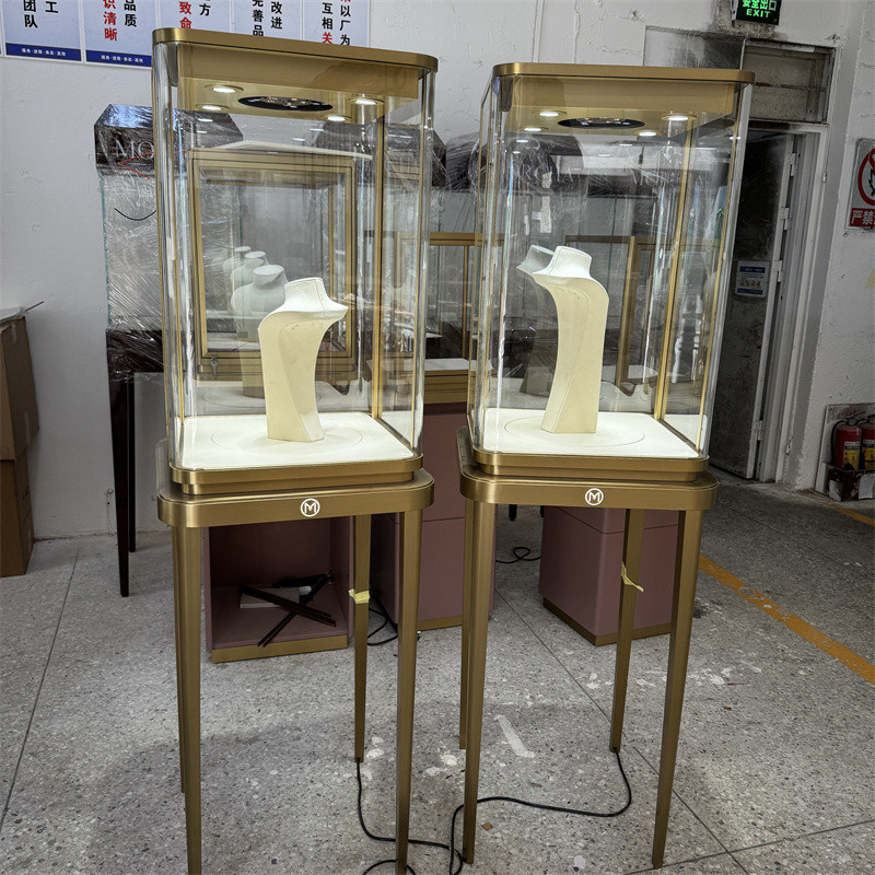 【UAE】Tower Rotating Showcase for Jewelry