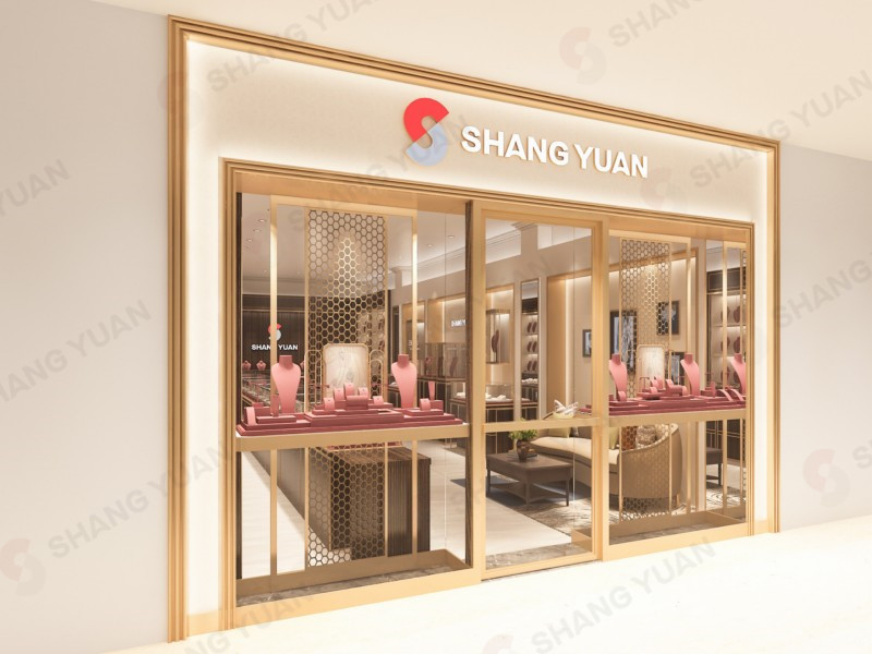 【US】Retail Jewelry Store Interior Design