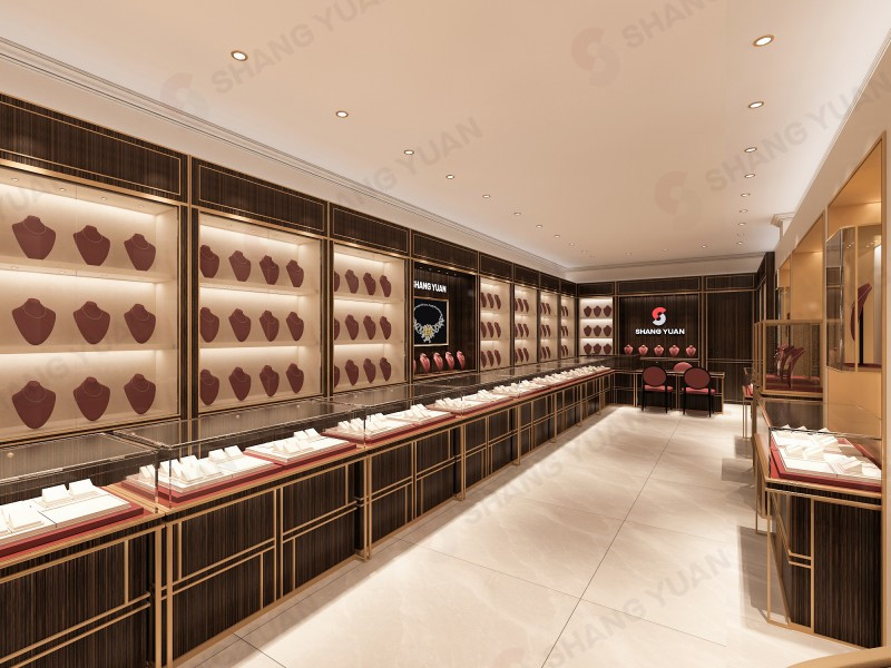 【US】Retail Jewelry Store Interior Design