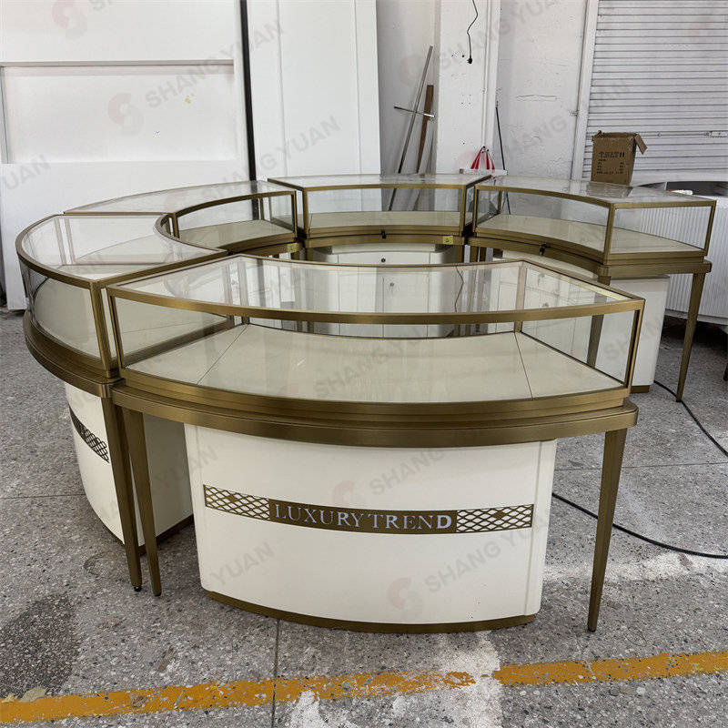 【Slovakia】Round Jewellery Showcases