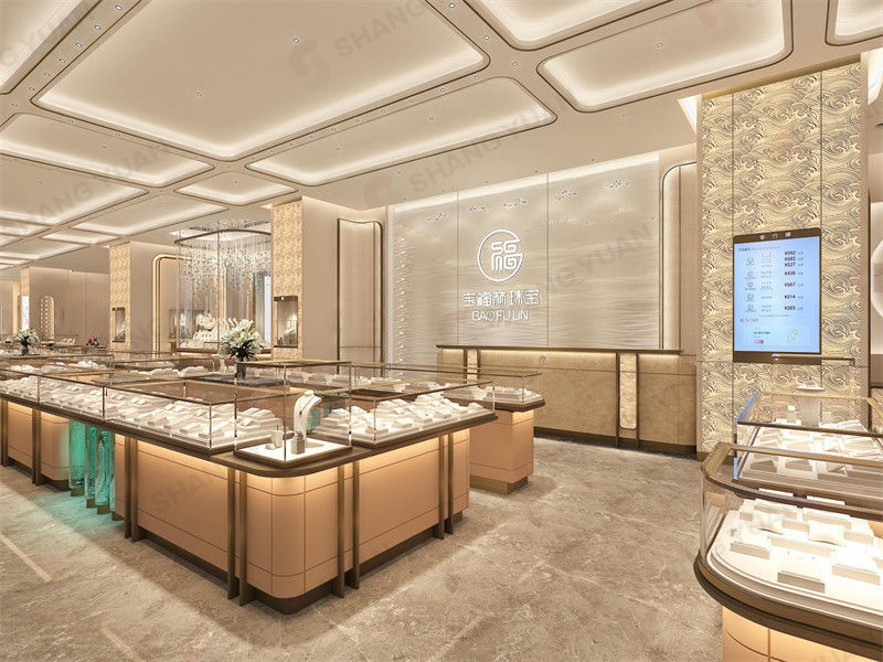 【China】BAOFULIN Gold Jewellery Shop Design