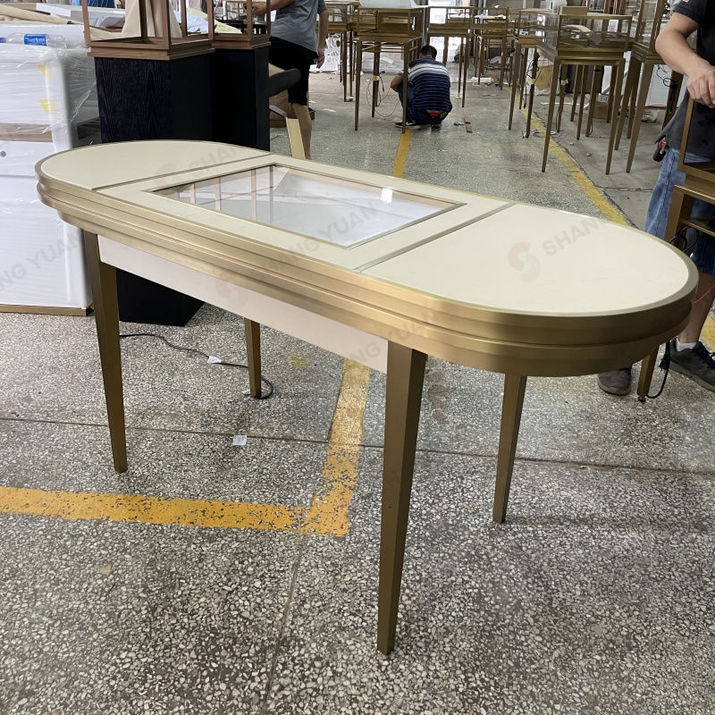Oval Jewellery Display Table