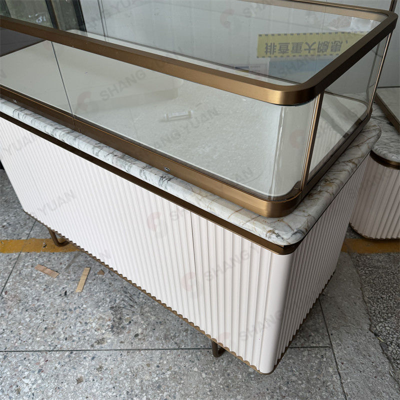 Elegant Marble Jewellery Display Cases – Perfect for Boutique Jewelry Stores