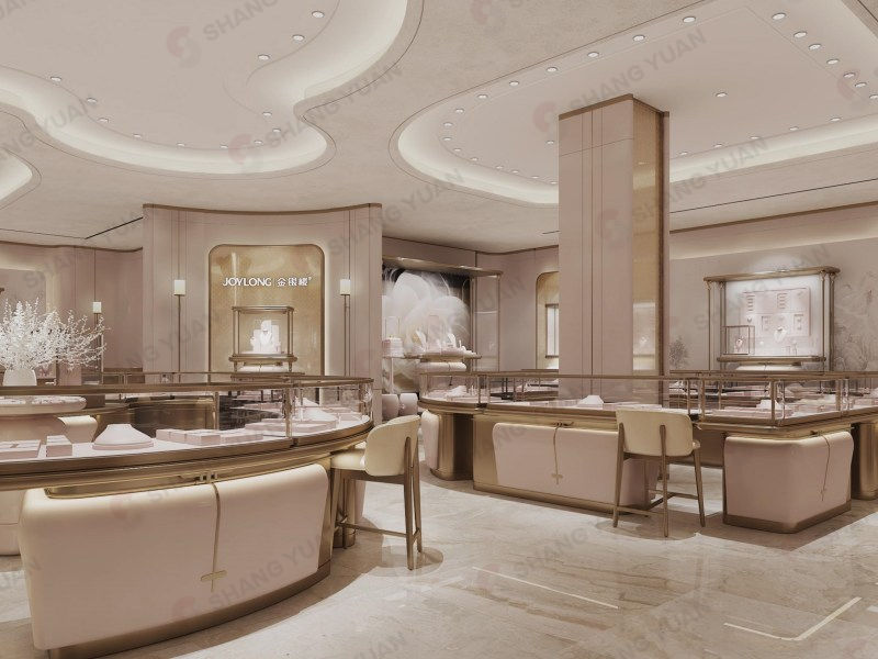 Modern Jewellery Shop Interior Design: Redefining the Design Logic of Jewellery Stores, Creating a New Paradigm for Trends