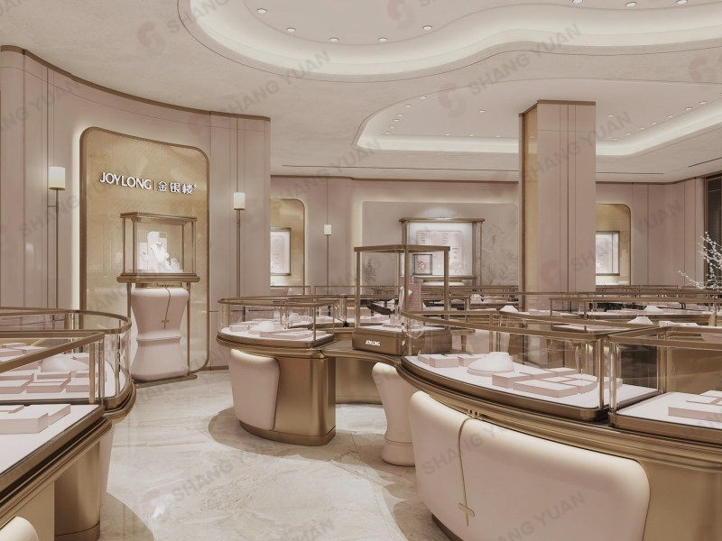 Modern Jewellery Shop Interior Design: Redefining the Design Logic of Jewellery Stores, Creating a New Paradigm for Trends
