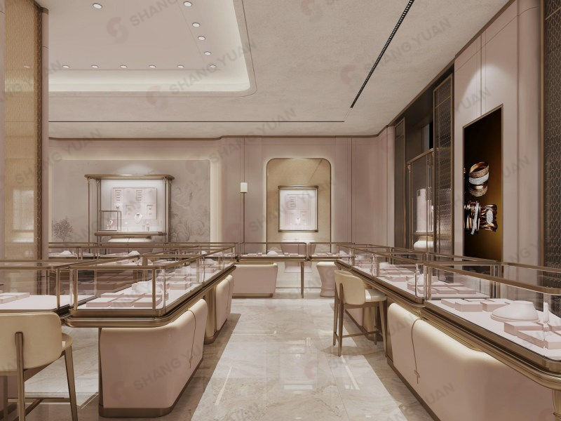 Modern Jewellery Shop Interior Design: Redefining the Design Logic of Jewellery Stores, Creating a New Paradigm for Trends