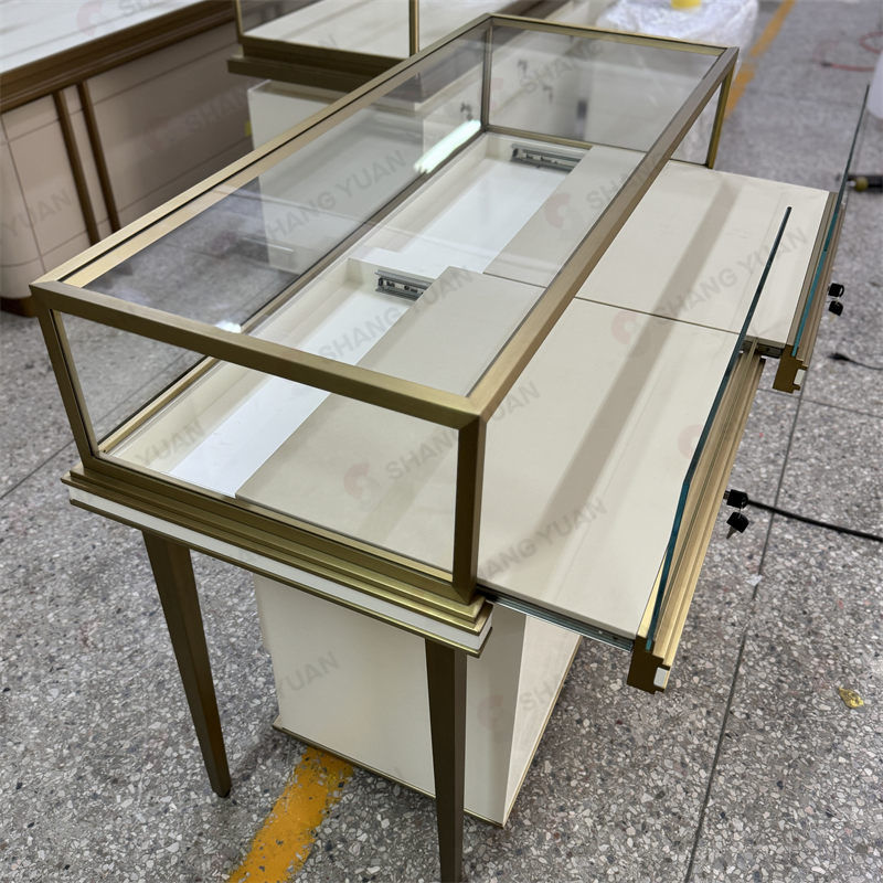 Elegant Design Professional Jewelry Display Cases for Retail Stores