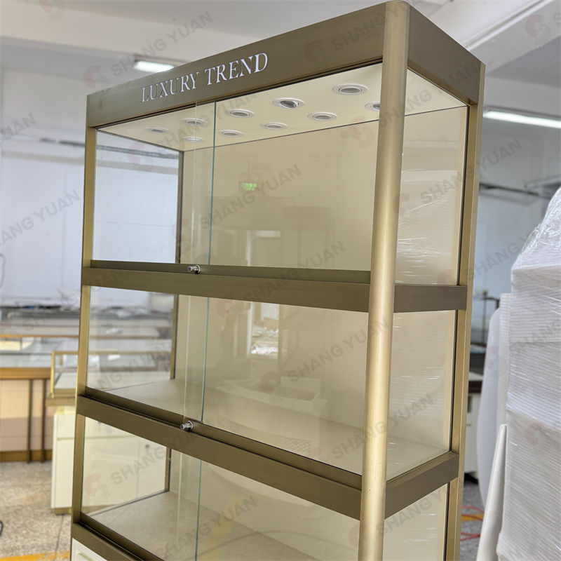 Luxury Wall Jewelry Showcase: Elevate Your Precious Pieces Display