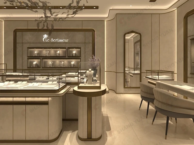 Crafting a Stunning Moroccan Diamond Store Interior Design from Scratch