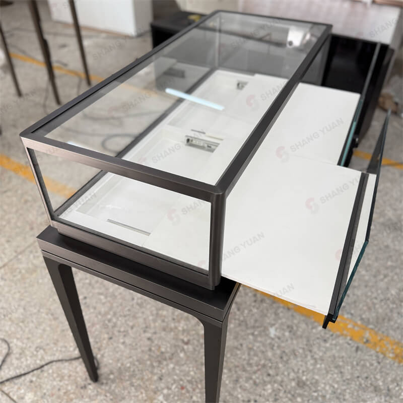 Black Jewelry Display Case