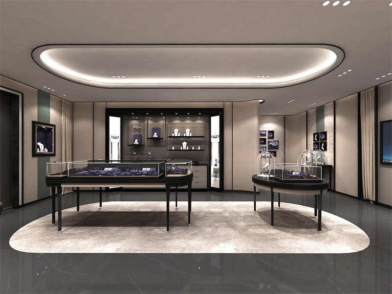 Modern Jewellery Showroom Interior Design for Luxury