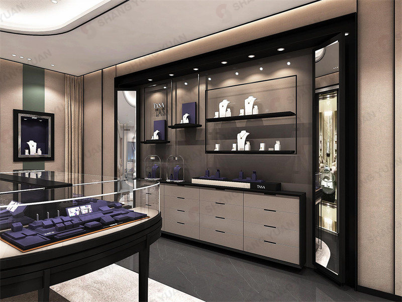Modern Jewellery Showroom Interior Design for Luxury