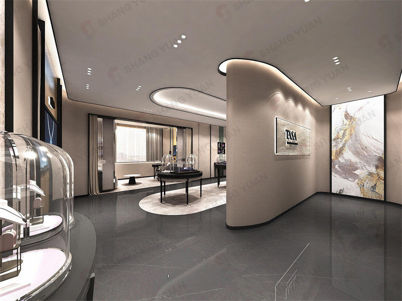 Modern Jewellery Showroom Interior Design for Luxury