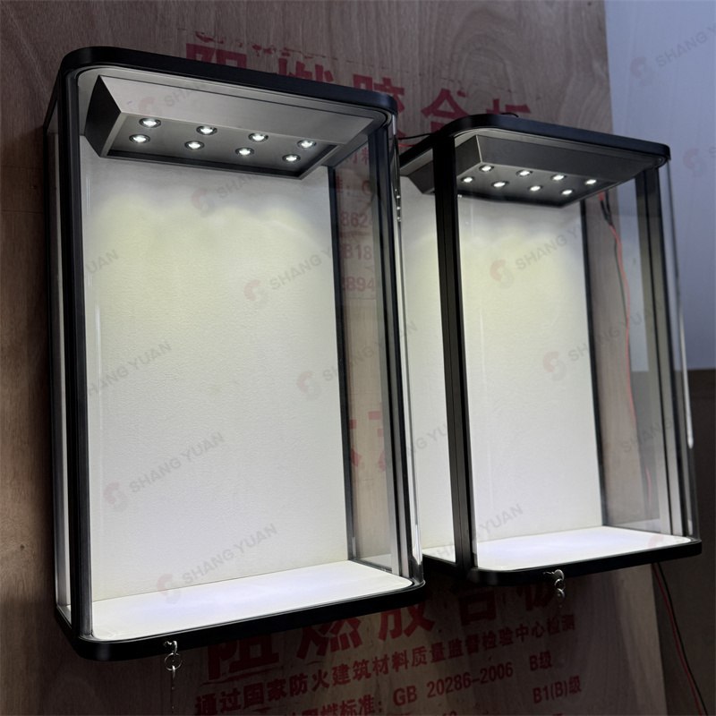 Wall-Mounted Jewellery Display Cabinets