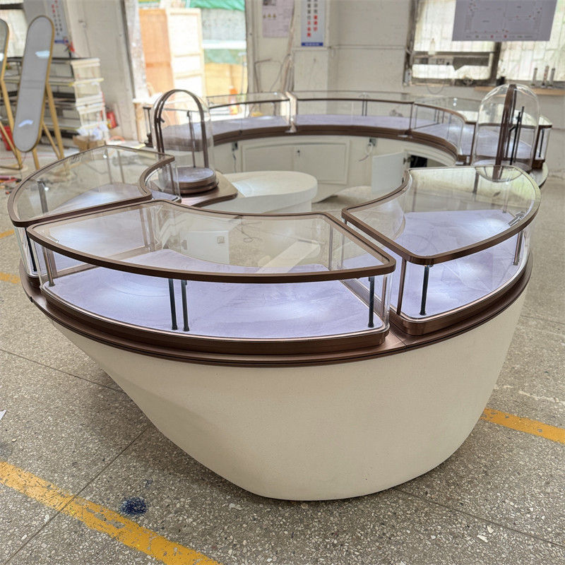 Shangyuan Display Delivers Artistic Custom Jewelry Store Fixtures for Malaysian Jewelry Retailer