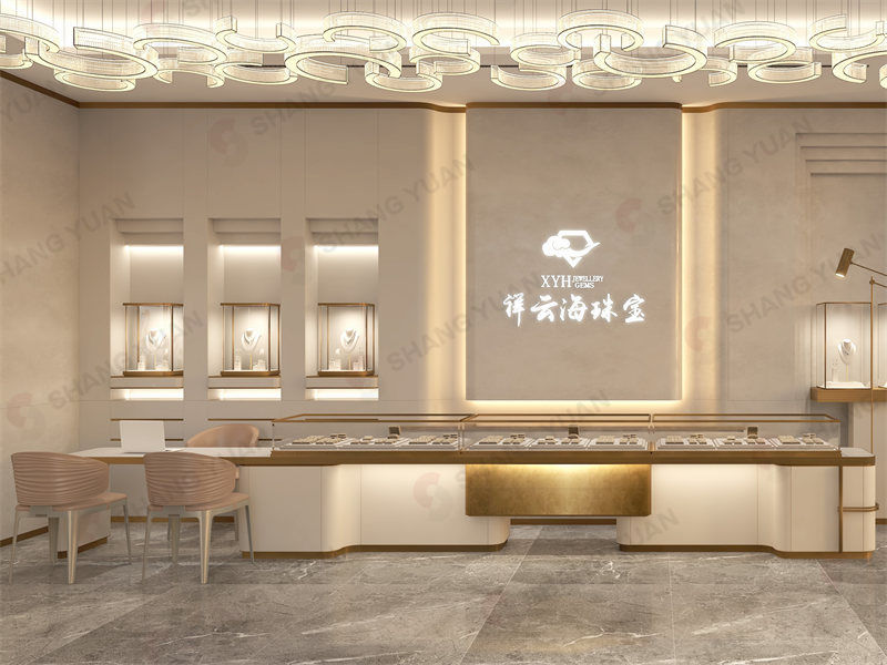 From Facade to VIP Lounge: Inside a Stunning Modern Art Jewelry Store Design