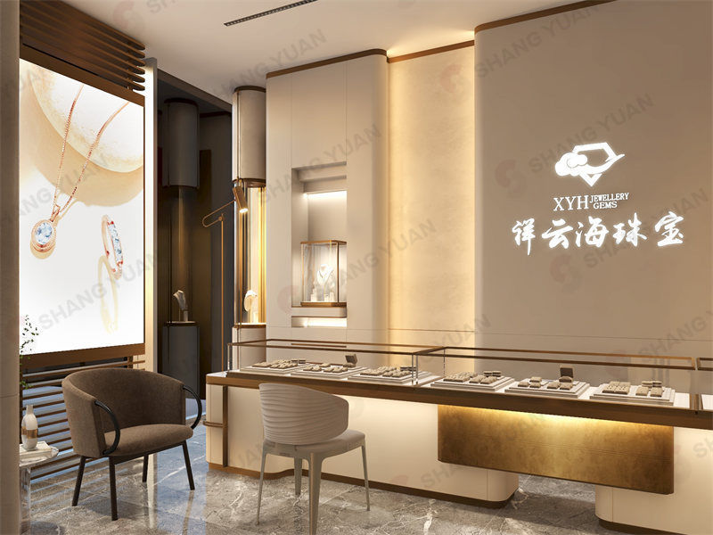 From Facade to VIP Lounge: Inside a Stunning Modern Art Jewelry Store Design