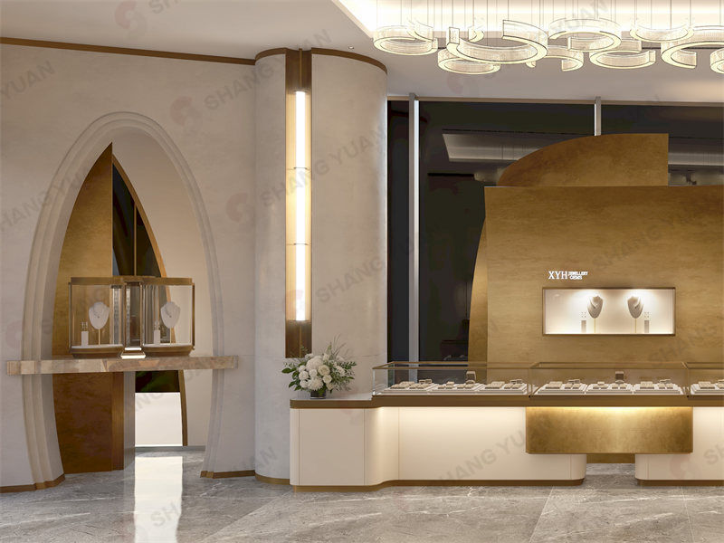 From Facade to VIP Lounge: Inside a Stunning Modern Art Jewelry Store Design