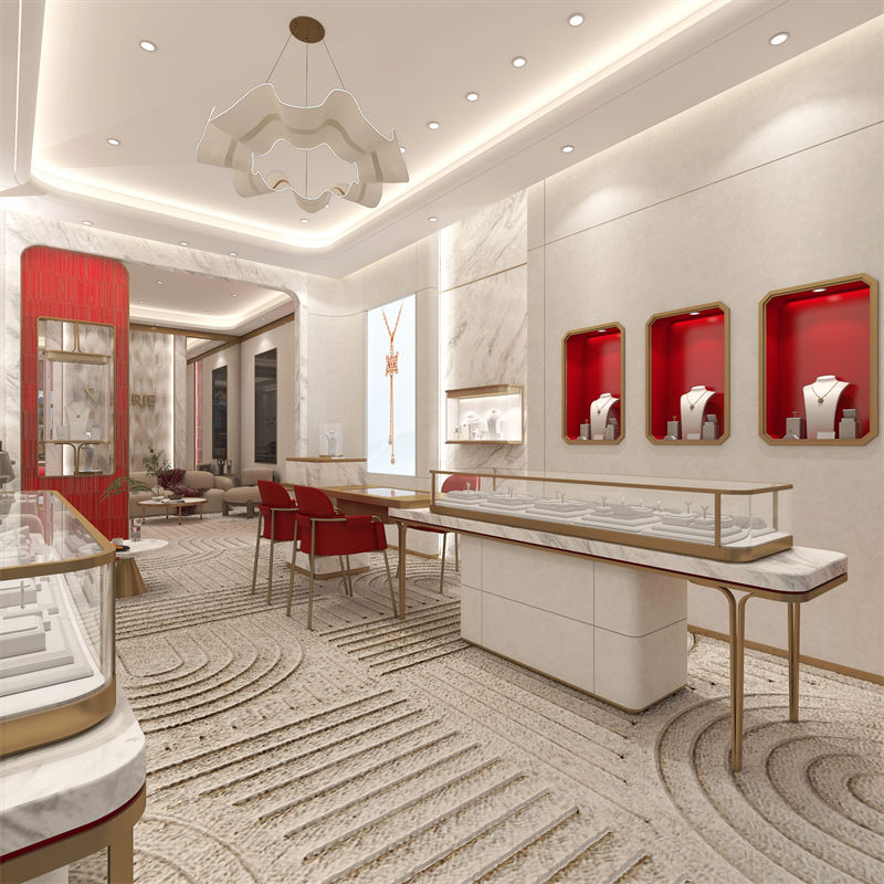 High-Impact Diamond Jewelry Store by Leading Jewelry Store Interior Design Companies, Shangyuan Display