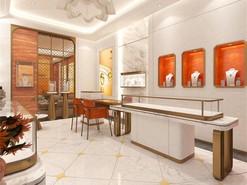 Vietnam, 40㎡ | Luxury Diamond Jewelry Store Interior Design