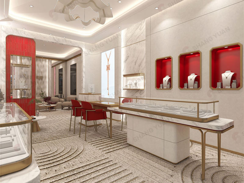 Vietnam, 40㎡ | Luxury Diamond Jewelry Store Interior Design