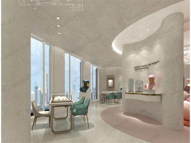 BESTSER Concept Store | Fantasy-Inspired Minimalist Jewelry Store Interior Design