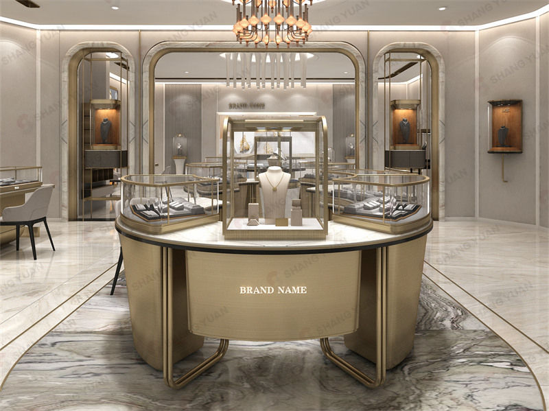 Step Inside This 220㎡ Luxury Jewelry Store Interior Design