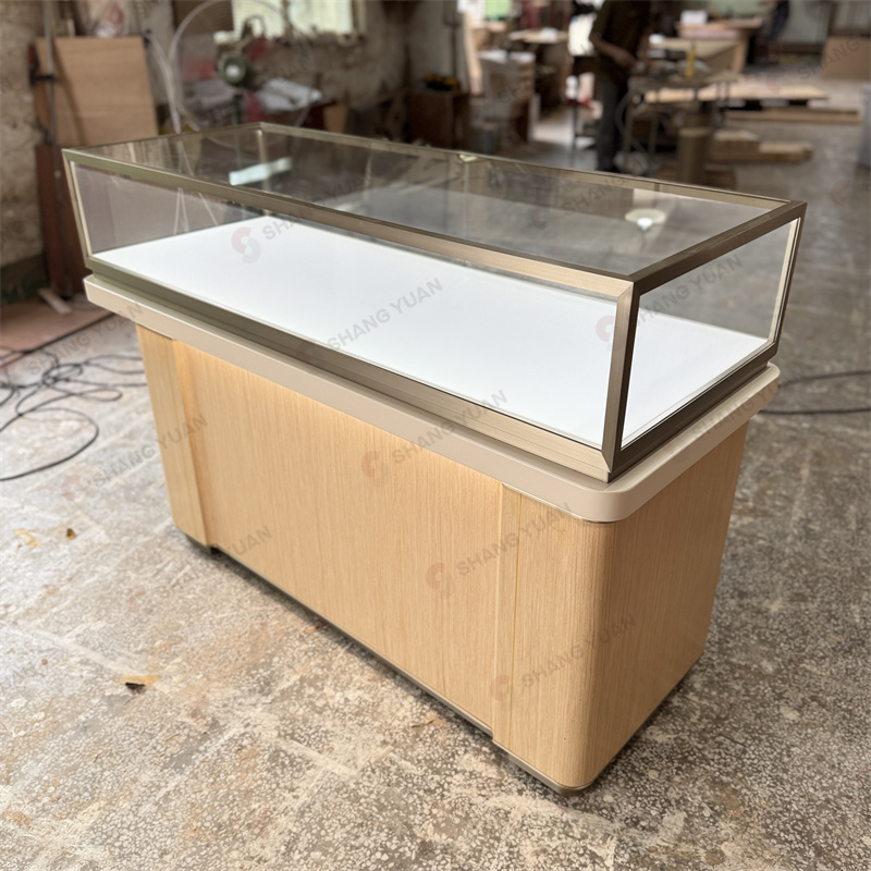 Premium Wood &amp; Glass Showcases For Jewelry