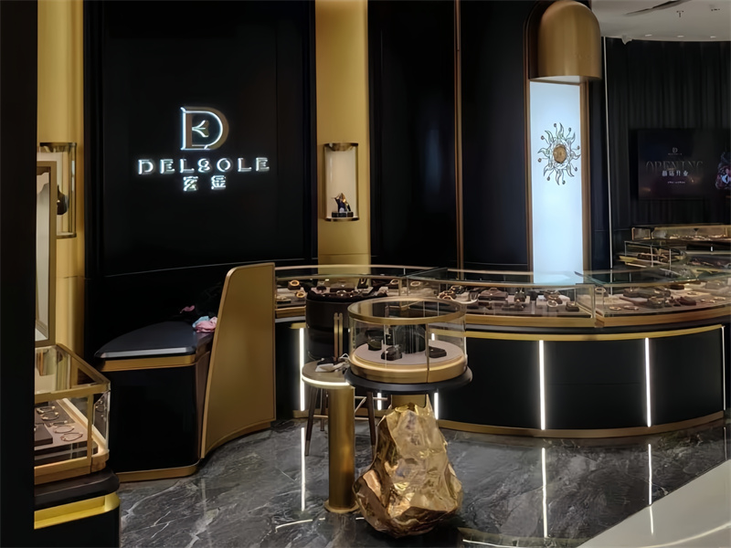 DELSOLE Jewelry Store Showcase Designs – Flawless Displays From Concept to Completion