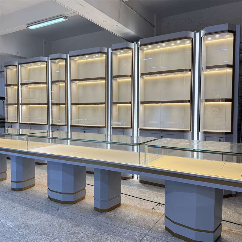 From Vision to Reality: Crafting Bespoke Retail Jewelry Display Cabinets for a Luxury Boutique in Iraq